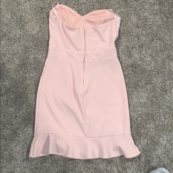 Camille de Vie Strapless pink strapless dress - Picture 2 of 3